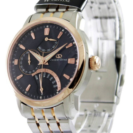 Orient Star rétrograde Power Reserve DE00004D montre homme