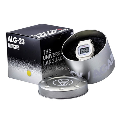 Montre homme Casio G-Shock Digital AGAINST, bracelet en résine, mouvement à quartz DW-5600AL24-7, étanche à 200 m.