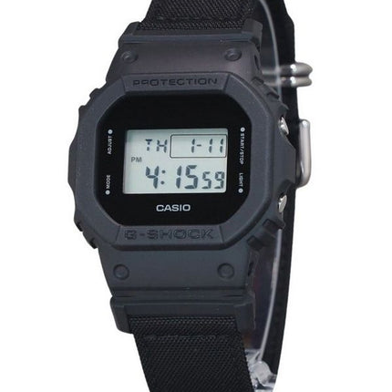 Montre pour homme Casio G-Shock Digital Eco Cloth Strap Quartz DW-5600BCE-1 200M