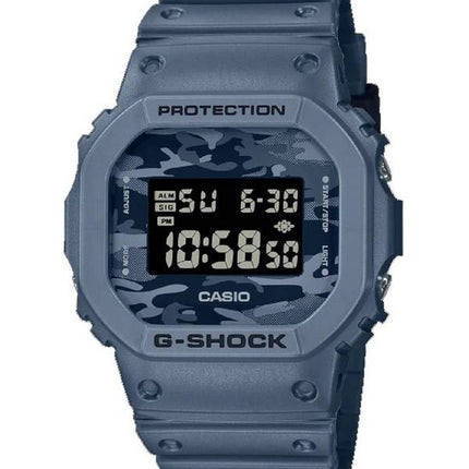 Casio G-Shock Cadran Bleu Résine Numérique DW-5600CA-2 DW5600CA-2 200M Montre Homme