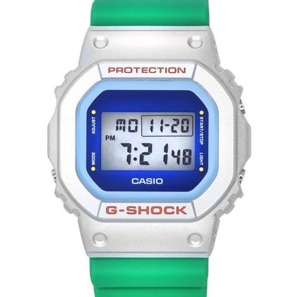 Montre pour homme Casio G-Shock Euphoria Series Digital Bracelet en résine verte Quartz DW-5600EU-8A3 200M