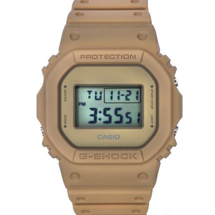 Montre pour homme Casio G-Shock Natural Color Series Bracelet en résine numérique Quartz DW-5600NC-5 200M