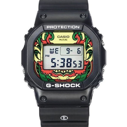 Montre pour homme Casio G-Shock SEA exclusive avec bracelet en résine numérique et quartz DW-5600PRE22-1 200M