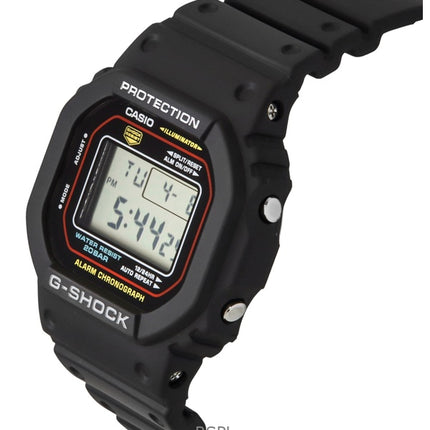 Montre Casio G-Shock Digital à quartz en résine biosourcée DW-5600RL-1 pour homme, 200 m
