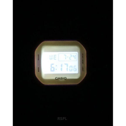 Montre pour homme Casio G-Shock Digital avec bracelet en résine blanche et quartz DW-5600TL-7 200M