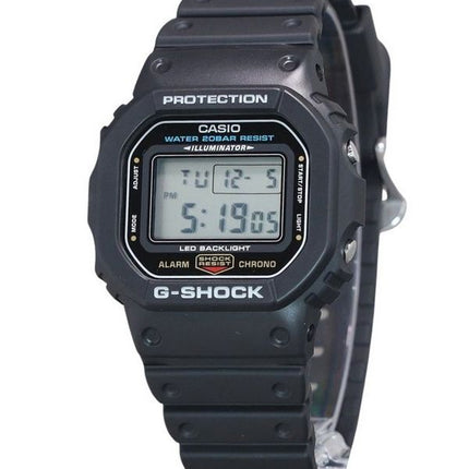 Montre pour homme Casio G-Shock avec bracelet en résine numérique Quartz DW-5600UE-1 200M