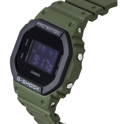 Montre Casio G-Shock Digital à quartz pour homme, bracelet en résine biosourcée DW-5610UU-3, 200 m
