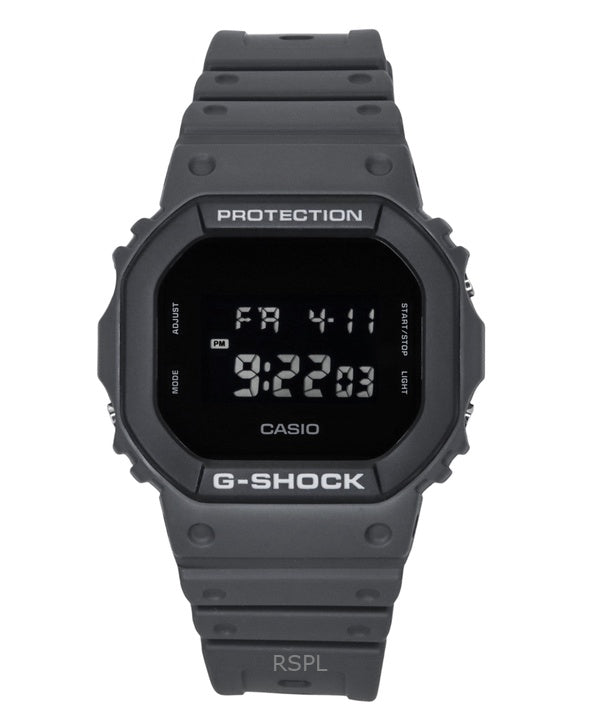 Montre Casio G-Shock Digital à quartz pour homme, bracelet en résine biosourcée DW-5610UU-8, 200 m