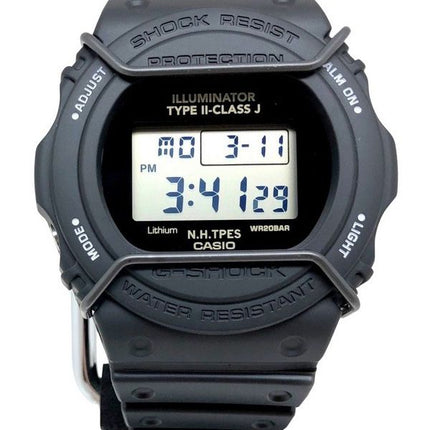 Montre pour homme Casio G-Shock Digital N Hoolywood Collaboration Édition limitée Bracelet en résine Quartz DW-5700NH-1 200M