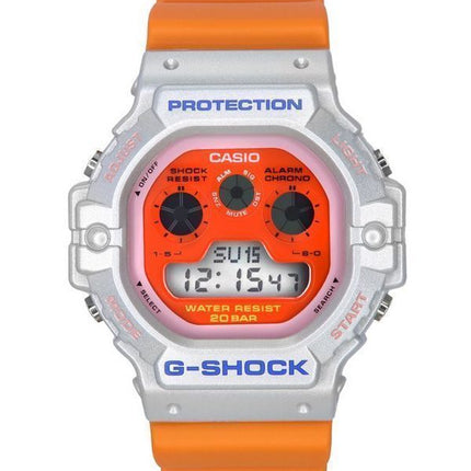 Montre pour homme Casio G-Shock Euphoria Series Digital Bracelet en résine orange Quartz DW-5900EU-8A4 200M
