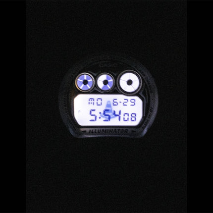Montre homme Casio G-Shock Digital à bracelet en résine et mouvement à quartz DW-6900JV-1 étanche à 200 m