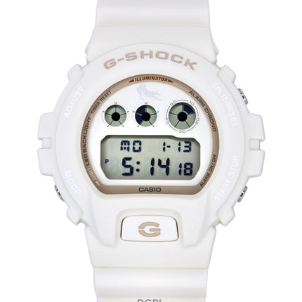 Montre Casio G-Shock Digital The Shiba Inu à quartz avec bracelet en résine DW-6900SHB-7 200M pour homme