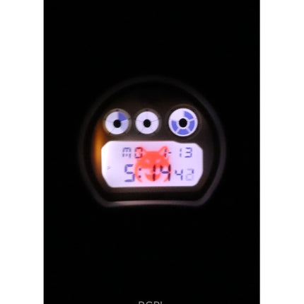 Montre Casio G-Shock Digital The Shiba Inu à quartz avec bracelet en résine DW-6900SHB-7 200M pour homme