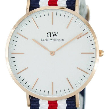 Daniel Wellington Classic Canterbury Quartz DW00100002 (0102DW) Montre Homme