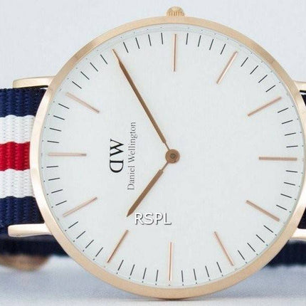 Daniel Wellington Classic Canterbury Quartz DW00100002 (0102DW) Montre Homme