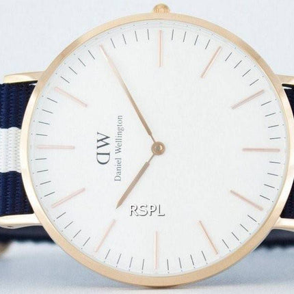 Daniel Wellington Classic Glasgow Quartz DW00100004 (0104DW) Montre Homme