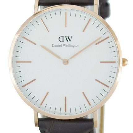 Daniel Wellington Classic York Quartz DW00100011 (0111DW) Montre Homme