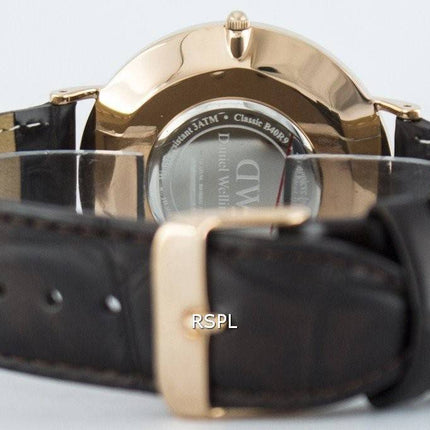 Daniel Wellington Classic York Quartz DW00100011 (0111DW) Montre Homme