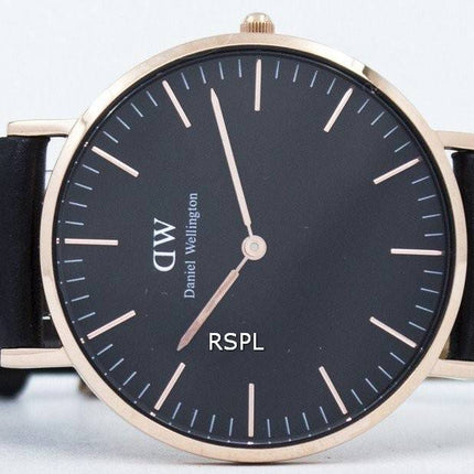 Daniel Wellington Sheffield classique Quartz DW00100139 montre unisexe