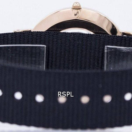 Daniel Wellington Cornwall noir classique Quartz DW00100150 montre unisexe