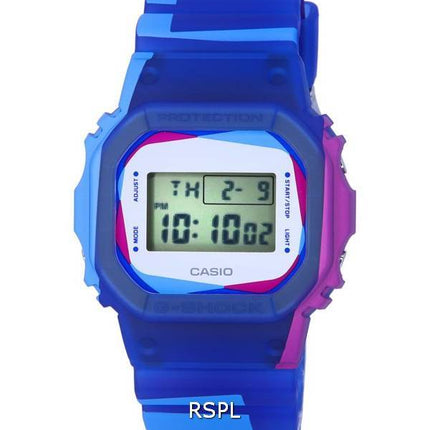 Casio G-Shock Digital Quartz DWE-5600PR-2 DWE5600PR-2 200M Montre pour homme avec lunette et ensembles de bandes