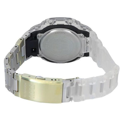 Montre pour homme Casio G-Shock 40e anniversaire édition limitée Digital Clear Remix Quartz transparent DWE-5640RX-7 200M