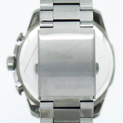 Diesel Mega chef Quartz chronographe cadran gris noir IP DZ4282 montre homme