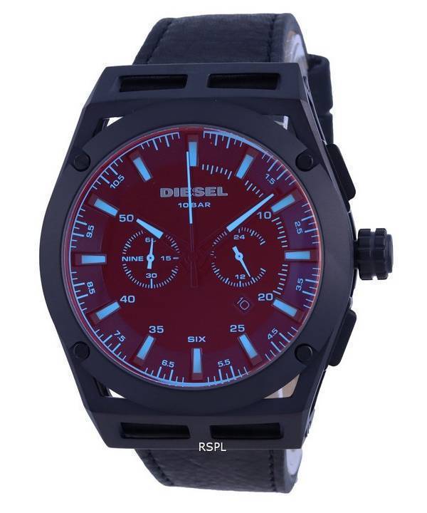 Montre Homme Diesel Timeframe Chronographe Cadran Noir Quartz DZ4544 100M