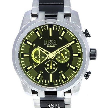 HORS Montre pour homme Diesel Split chronographe cadran multicolore Quartz DZ4587