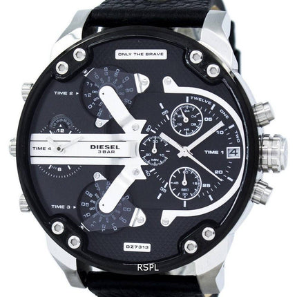 Papa de M. diesel 2.0 surdimensionné montre chronographe DZ7313 masculin