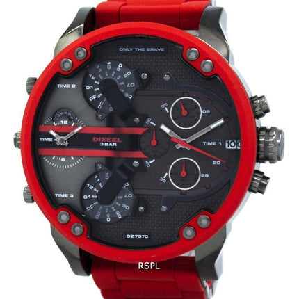 Papa de M. diesel 2.0 surdimensionné montre chronographe Quartz DZ7370 masculin