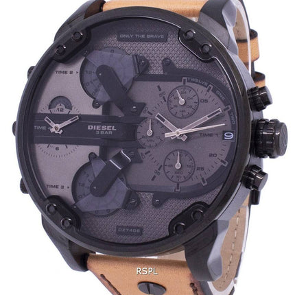 Mr.Daddy diesel 2.0 « Only The Brave » Chronographe Quartz DZ7406 montre homme