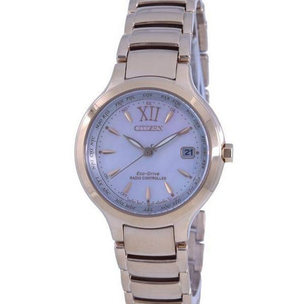 Montre Citizen Radio Contrôlée Heure Mondiale Eco-Drive EC1174-84D pour Femme