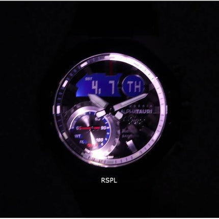 Montre pour homme Casio Edifice Scuderia AlphaTauri édition limitée à quartz numérique analogique ECB-10AT-1A ECB10AT-1 100M