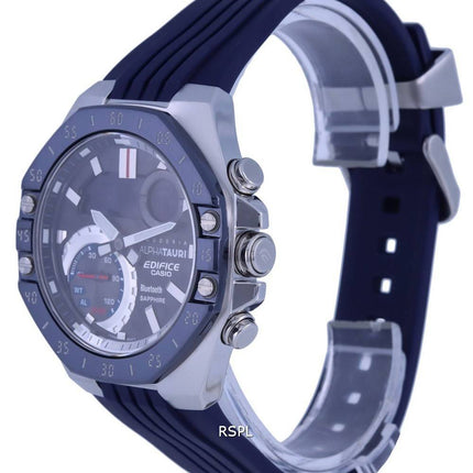 Montre pour homme Casio Edifice Scuderia AlphaTauri édition limitée à quartz numérique analogique ECB-10AT-1A ECB10AT-1 100M