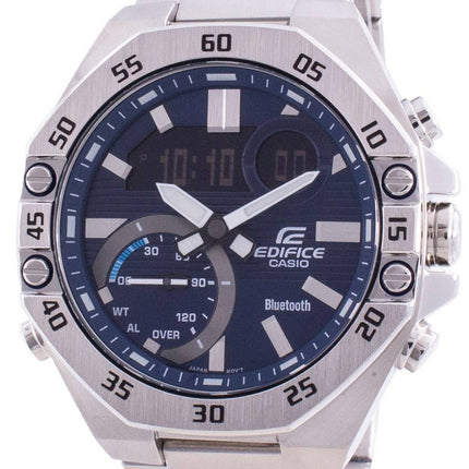 Montre pour homme Casio Edifice World Time Mobile Link ECB-10D-2A ECB10D-2 100M