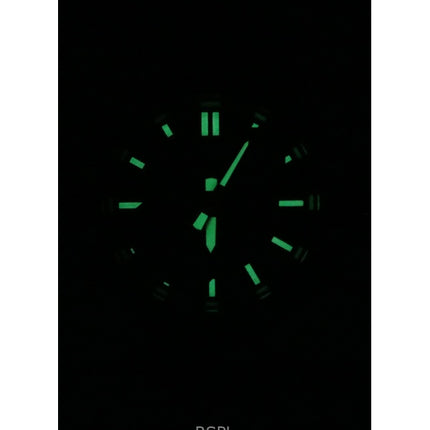 Montre analogique numérique pour homme Casio Edifice avec bracelet en acier inoxydable et cadran noir à quartz ECB-10DB-1A9 100M