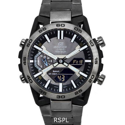 Montre pour homme Casio Edifice Sospensione analogique numérique solaire ECB-2000DC-1A ECB2000DC-1 100 m