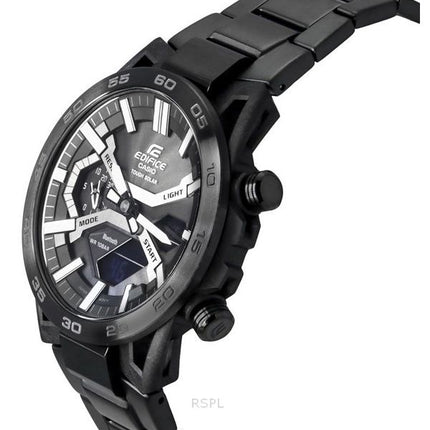 Montre pour homme Casio Edifice Sospensione analogique numérique Link Tough Solar ECB-2000DC-1B 100M