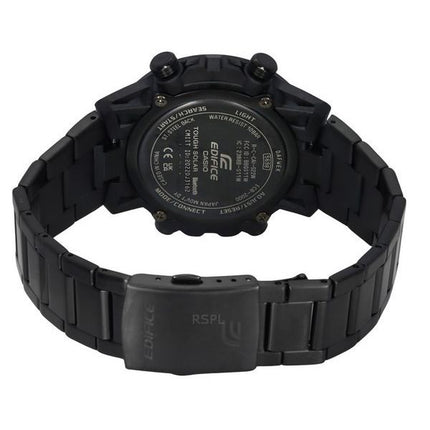 Montre pour homme Casio Edifice Sospensione analogique numérique Link Tough Solar ECB-2000DC-1B 100M