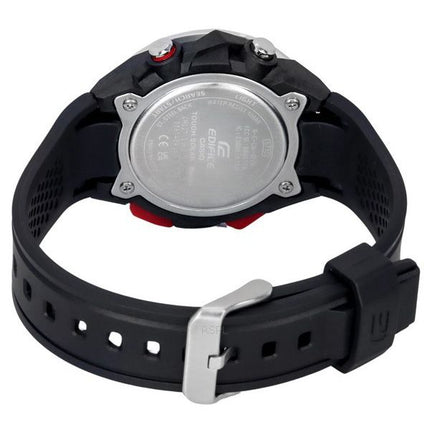 Montre pour homme Casio Edifice Windflow Mobile link analogique numérique cadran noir solaire ECB-2200P-1A 100M