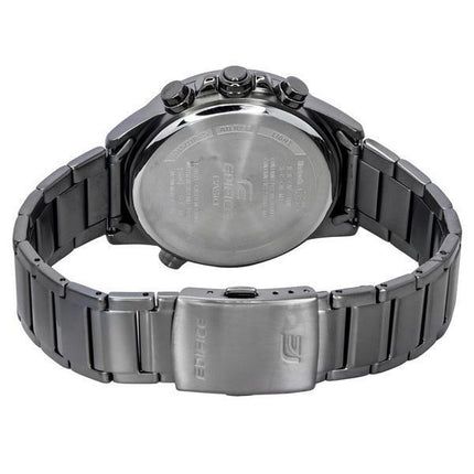 Casio Edifice Smartphone Link Modèle Bluetooth Analogique Numérique Cadran Gris Quartz ECB-30DC-1B 100M Montre Pour Homme