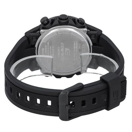 Casio Edifice Sospensione Smartphone Link Bluetooth Analogique Numérique Cadran Noir Quartz ECB-40PB-1A 100M Montre Pour Hommes