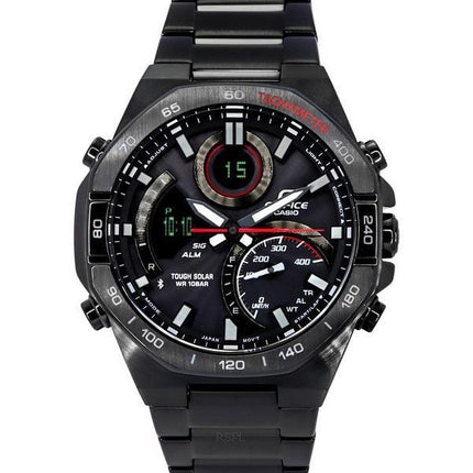 Montre pour homme Casio Edifice Analog Digital Mobile Link Cadran noir Tough Solar ECB-950DC-1A 100M