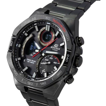 Montre pour homme Casio Edifice Analog Digital Mobile Link Cadran noir Tough Solar ECB-950DC-1A 100M