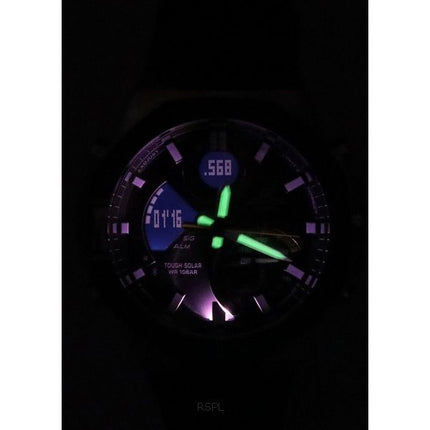Casio Edifice Analog Digital Mobile Link Black Dial Tough Solar ECB-950MP-1A 100M Montre Homme