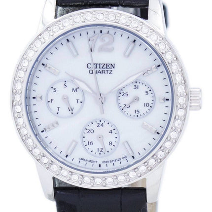 Montre Citizen Chronographe Quartz diamant Accent ED8090 - 11d féminin