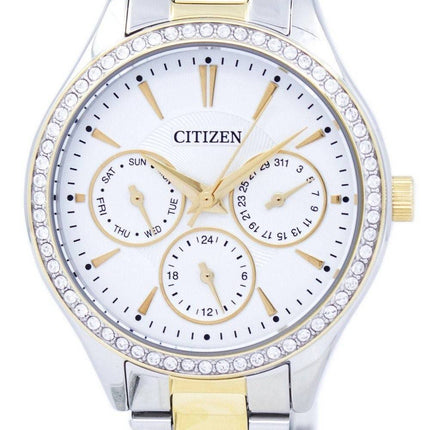 Montre Citizen Quartz diamant Accent ED8164-59 a féminin