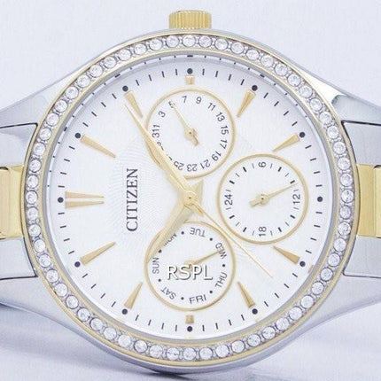 Montre Citizen Quartz diamant Accent ED8164-59 a féminin