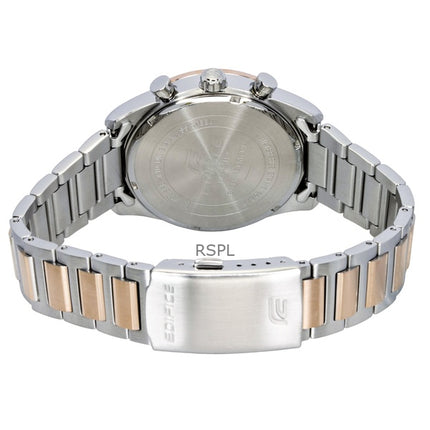 Montre homme Casio Edifice Chronographe Analogique Bicolore Acier Inoxydable Cadran Bleu Quartz EFB-710SG-2AV 100M